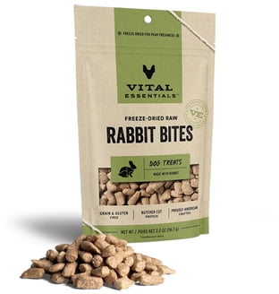 Freeze-Dried Rabbit Bites Dog Treats
