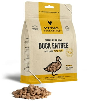 Vital Essentials Dog Freeze-Dried Mini Nibs Duck