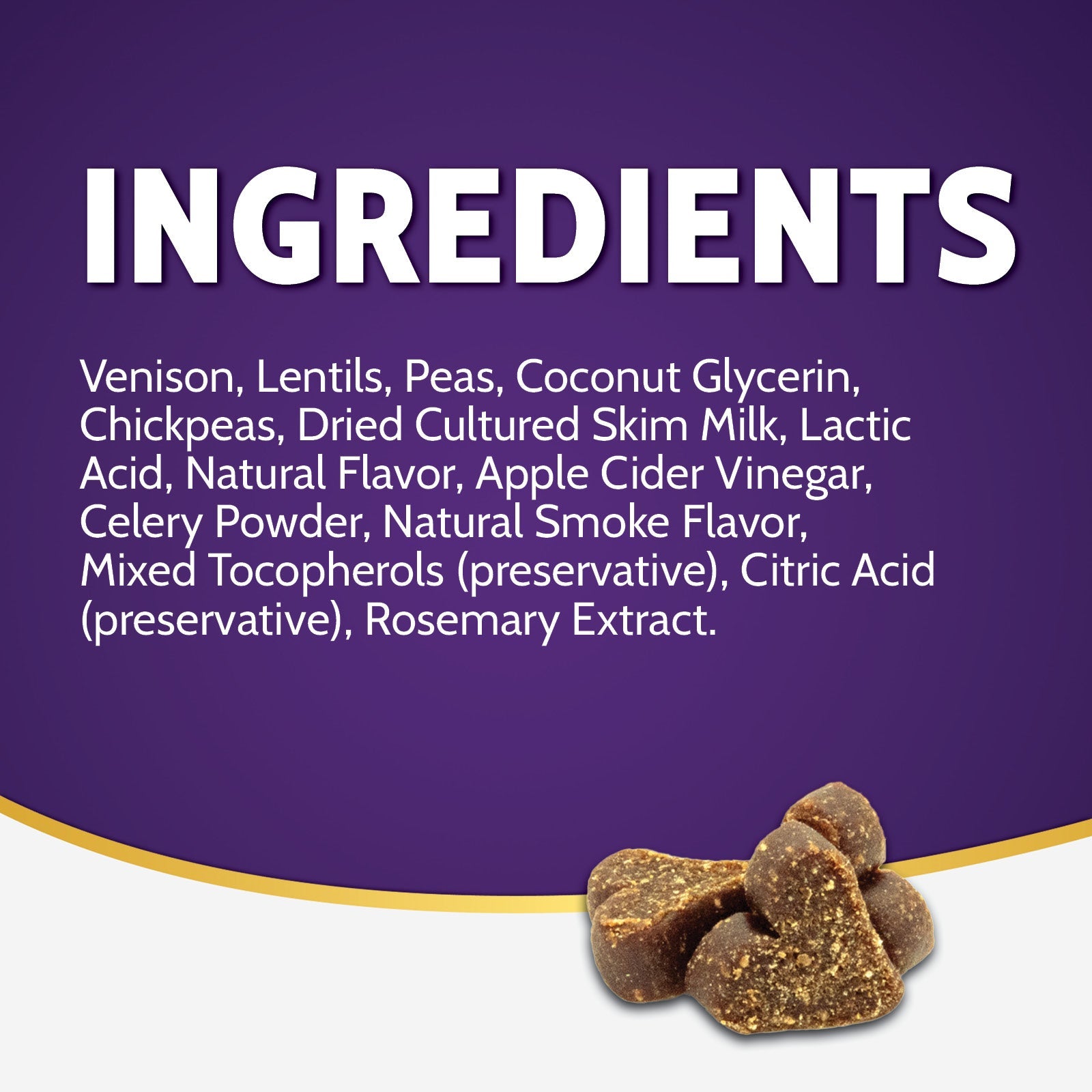 Zignature Venison Formula Soft Moist Dog Treats — product highlights tile 4