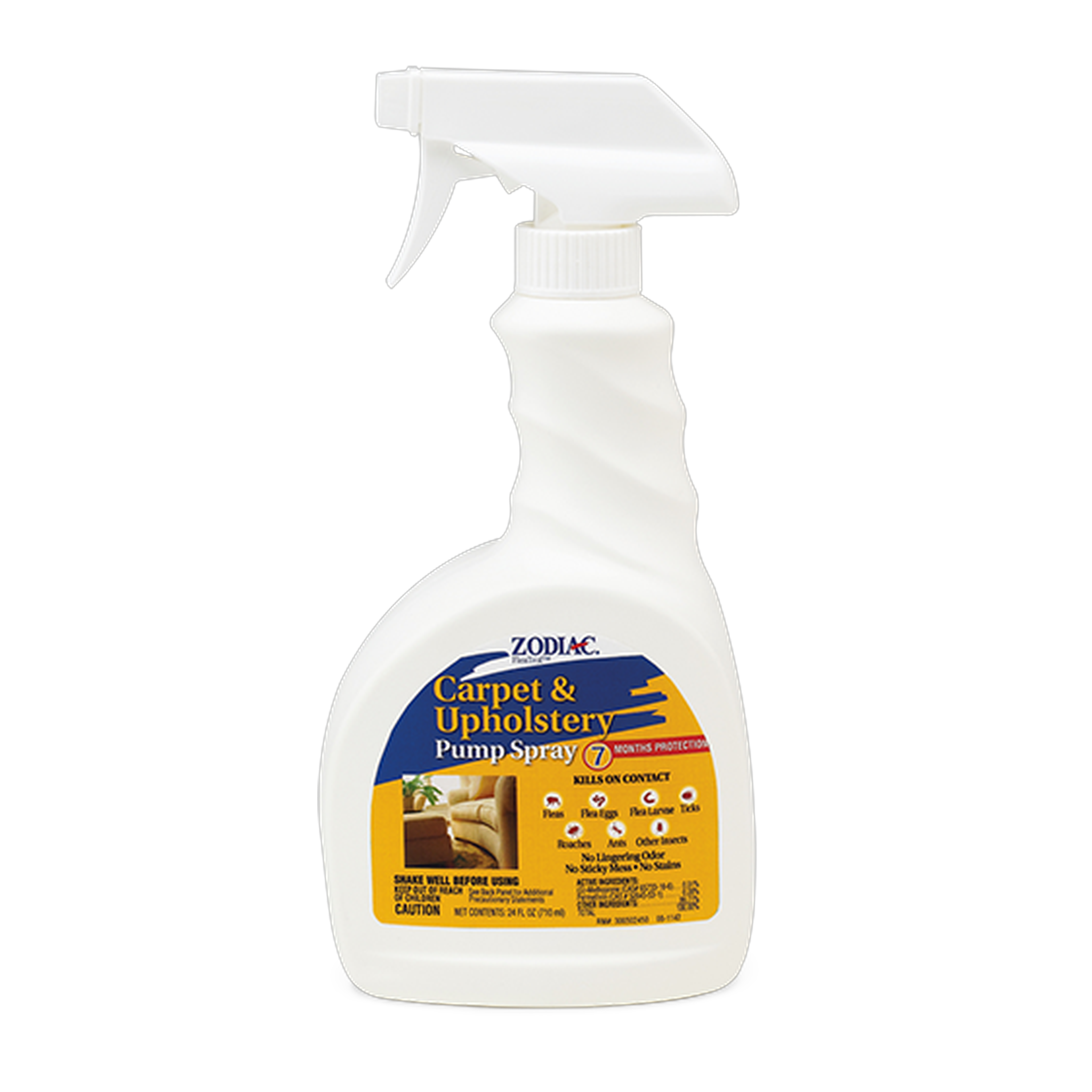 Zodiac Carpet and Upholstery Pump Spray 24 fl oz trigger bottle front #24 oz