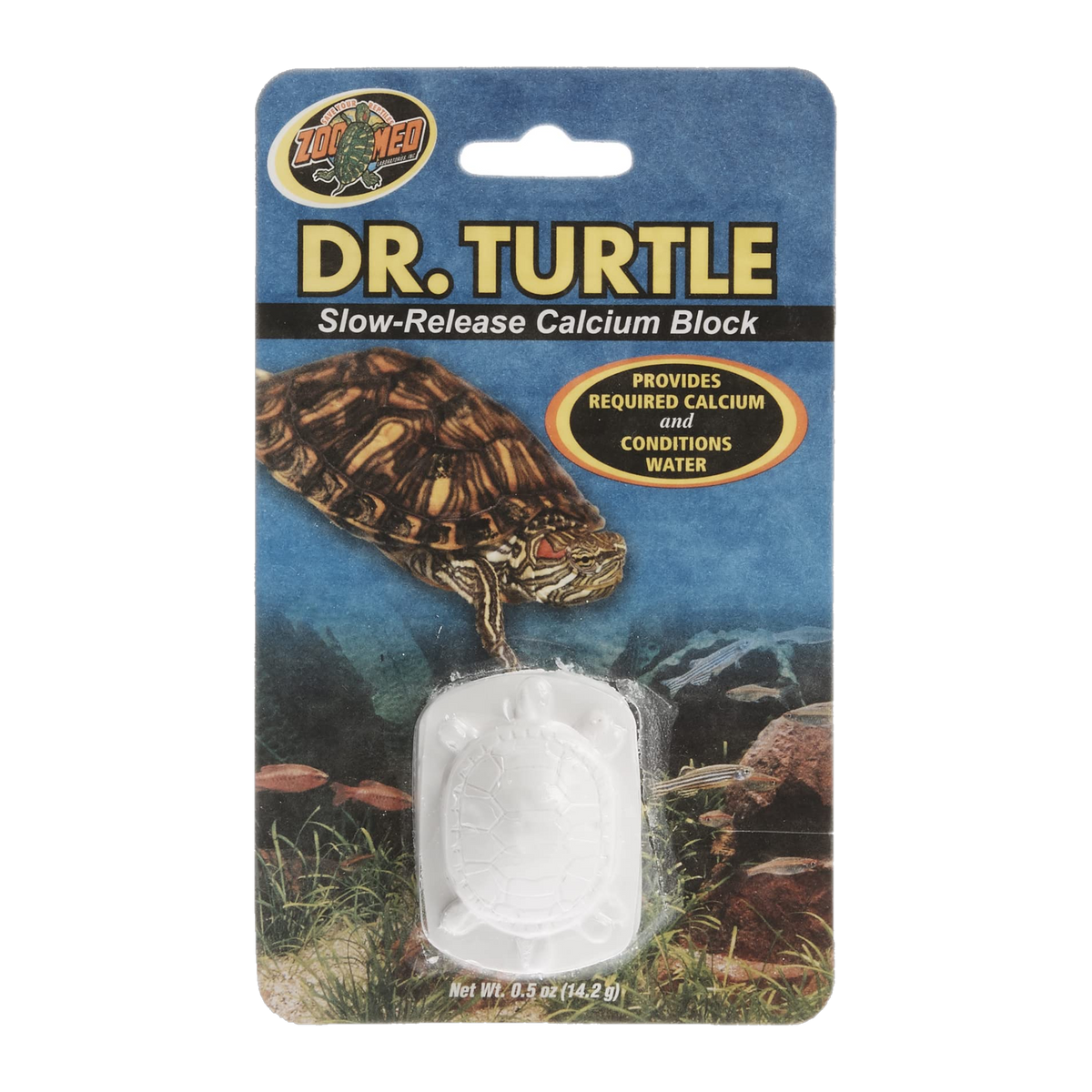 Zoo Med Dr. Turtle Slow-Release Calcium Block 0.5 oz -- product image