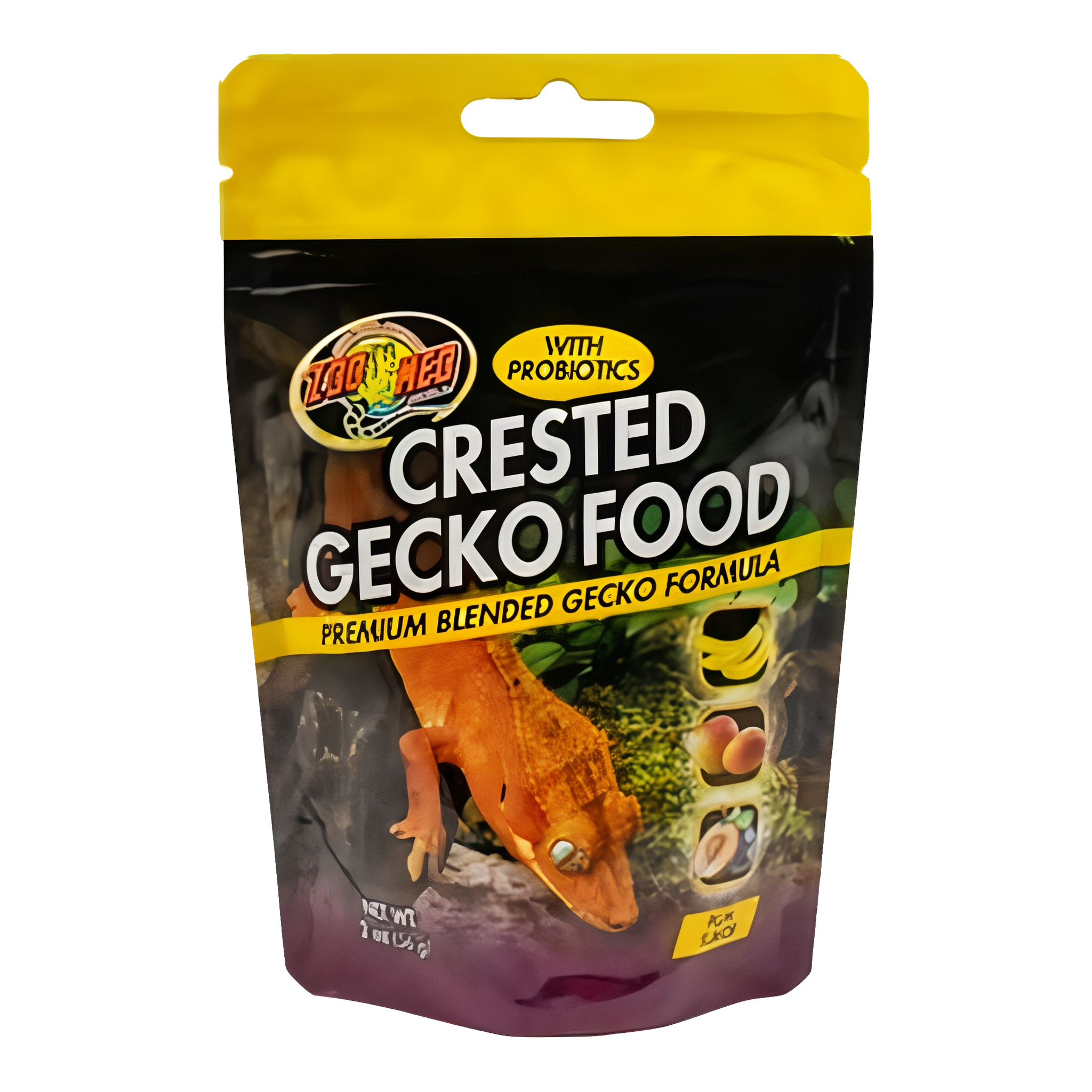 Zoo Med Crested Gecko Food with Probiotics Premium Blended Gecko Formula