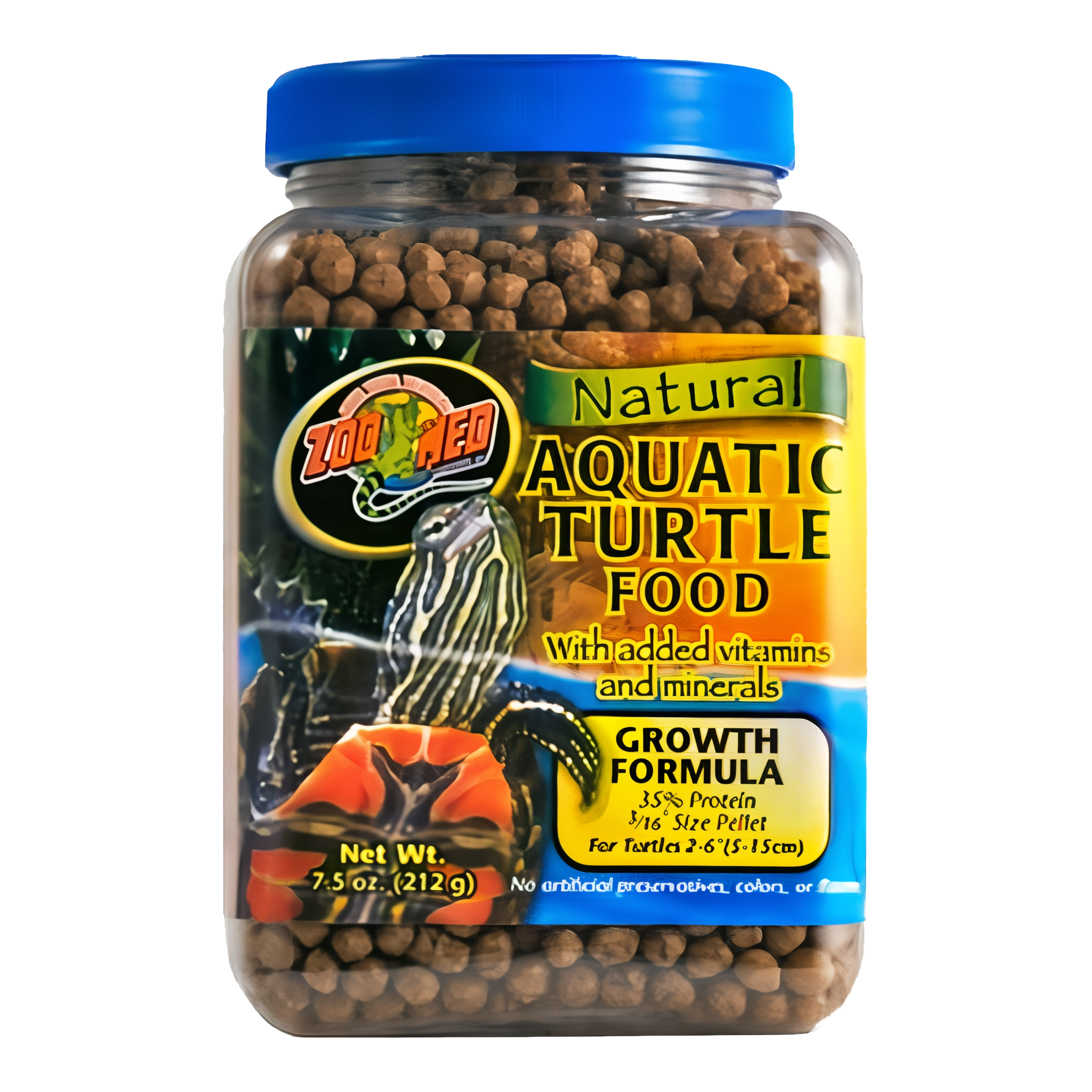 Zoo Med Laboratories Growth Formula Natural Aquatic Turtle Food