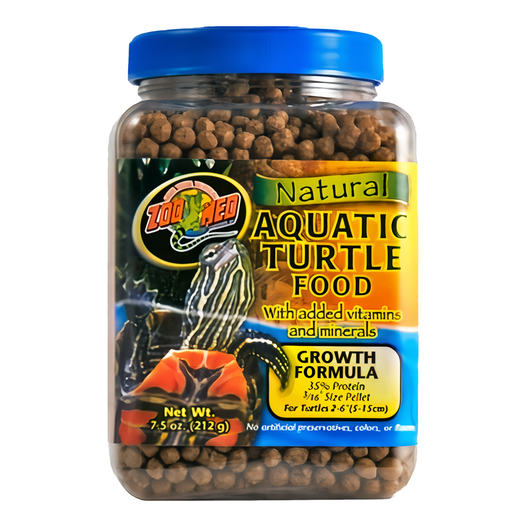 Zoo Med Laboratories Growth Formula Natural Aquatic Turtle Food