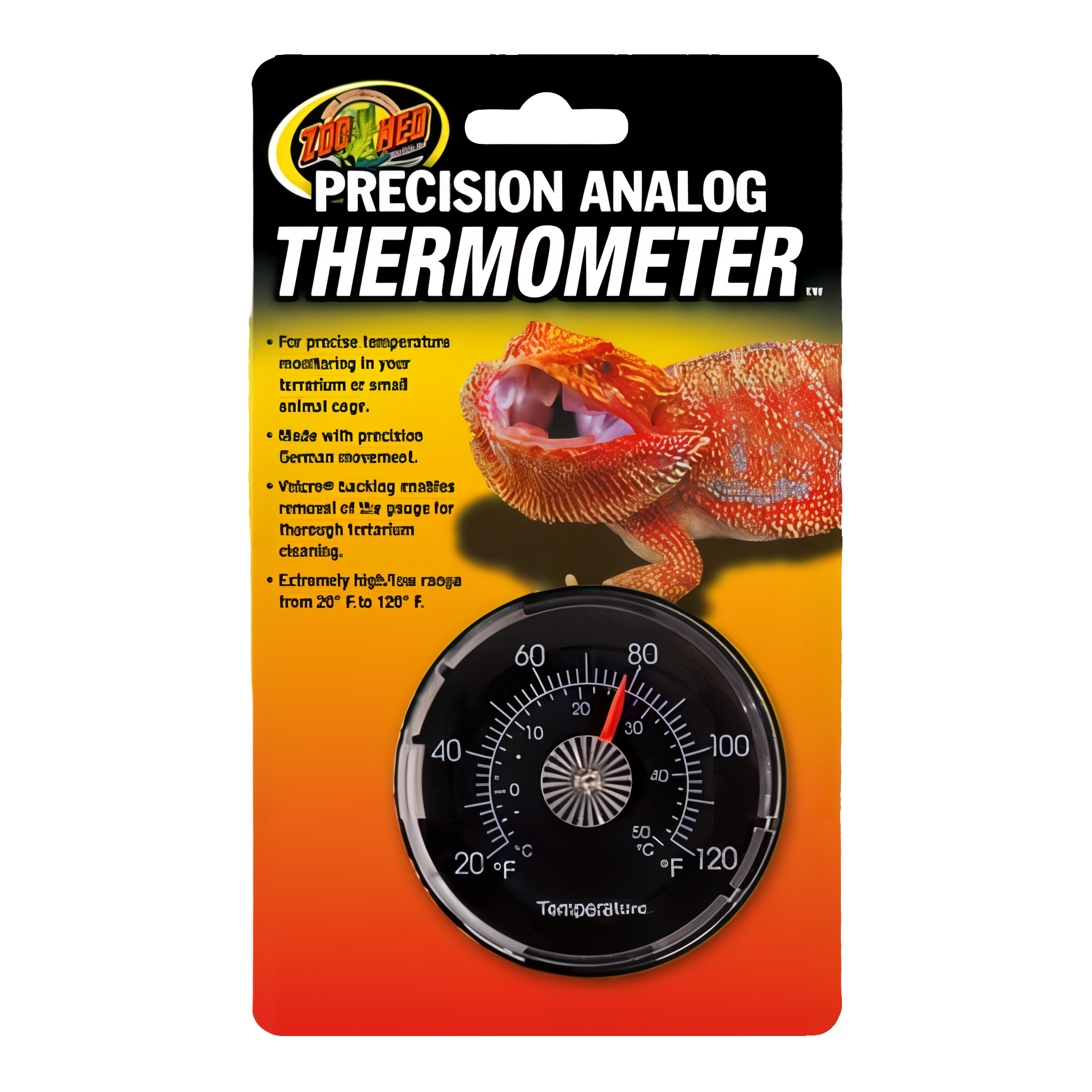 Zoo Med Laboratories Precision Analog Thermometer