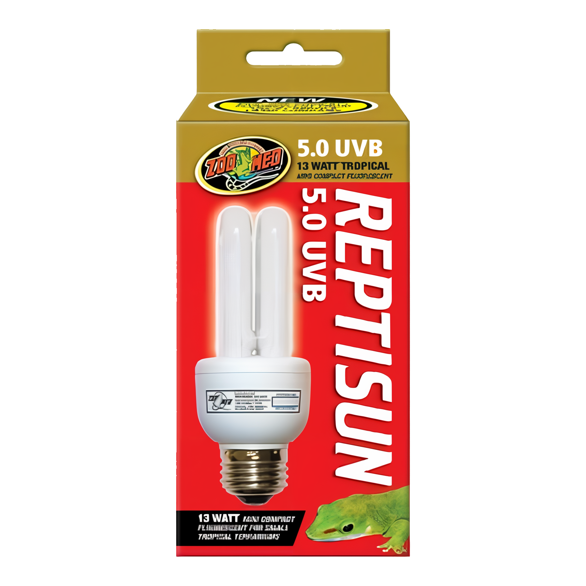 Zoo Med ReptiSun 5.0 UVB Tropical Mini Compact Fluorescent